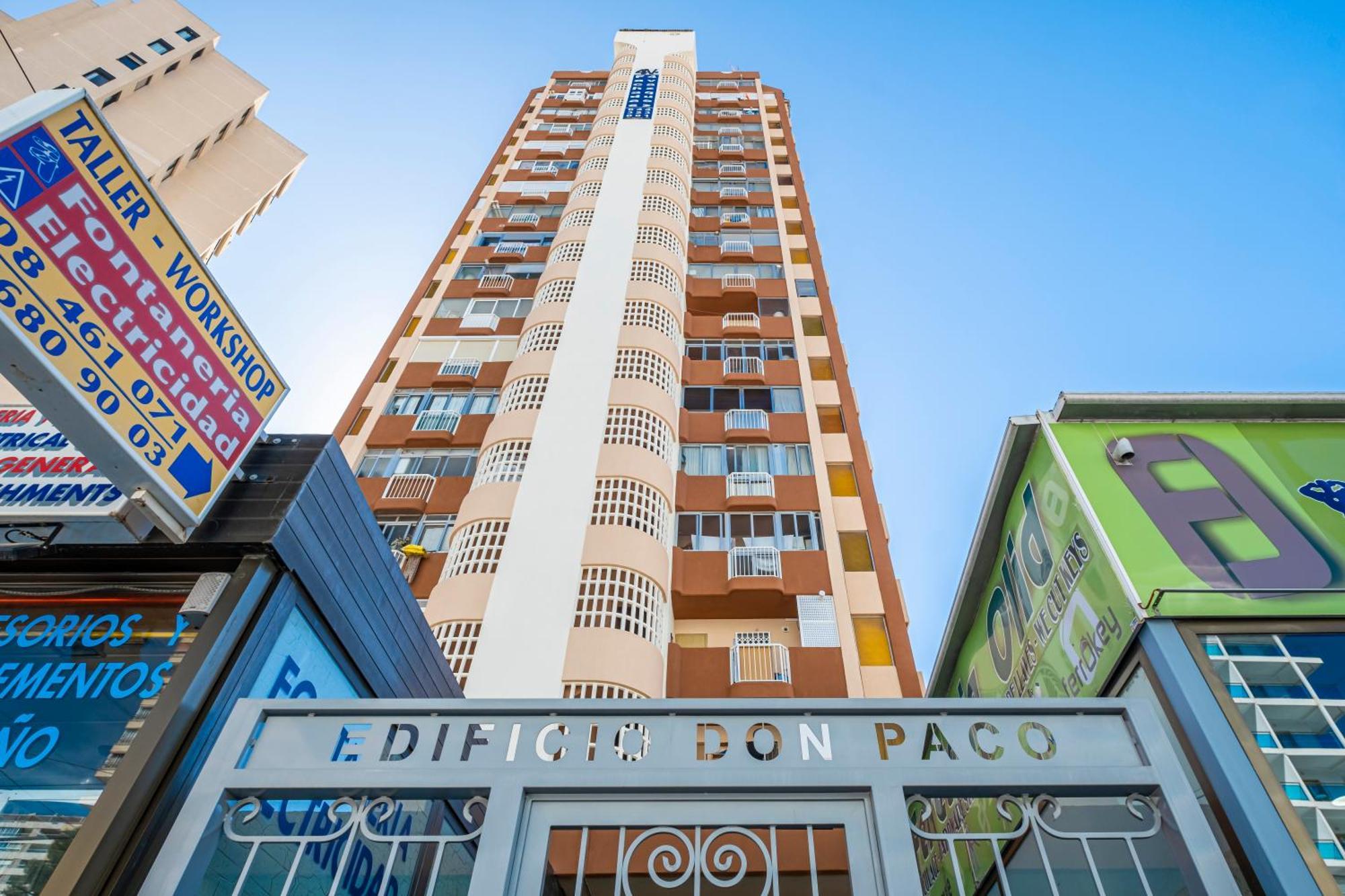 Апартаменты Don Paco 12 Бенидорм Экстерьер фото